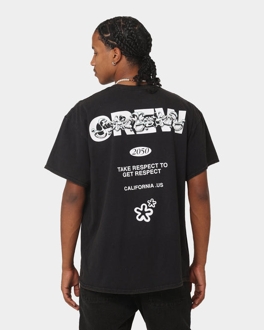 Goat Crew The Crew Vintage T-Shirt Black Wash