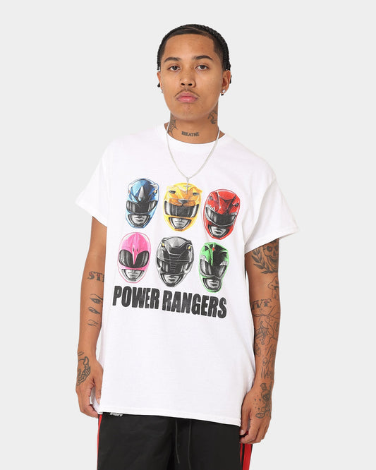American Thrift X Power Rangers Power Rangers Vintage T-Shirt White