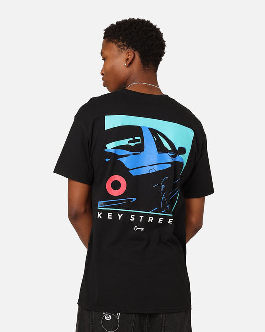 Key Street Angles T-Shirt Black