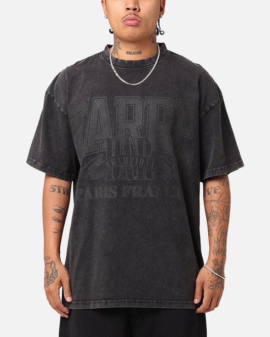 Carre Classic Champs T-Shirt Black Acidwash