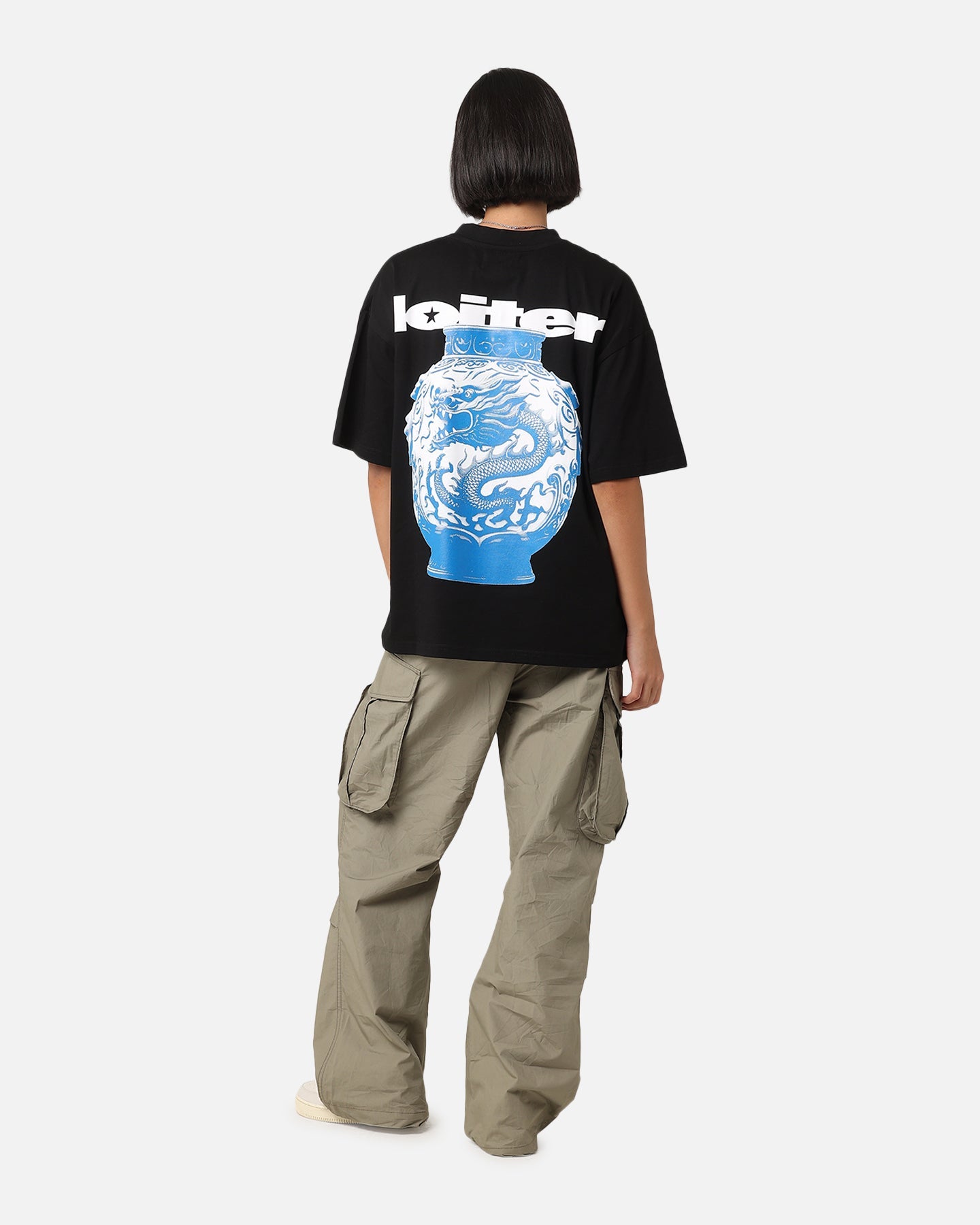 Loiter Fine China T-Shirt Black Style001
