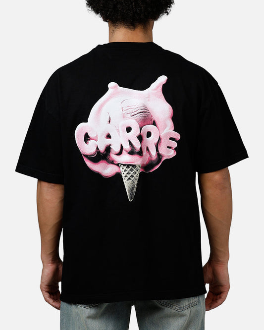 Carre Melted T-Shirt Black