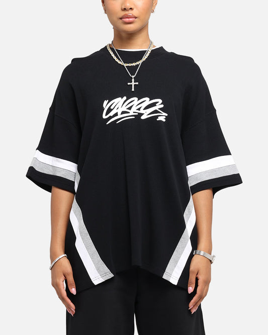 Carre Graffiti Waffle T-Shirt Black Style001