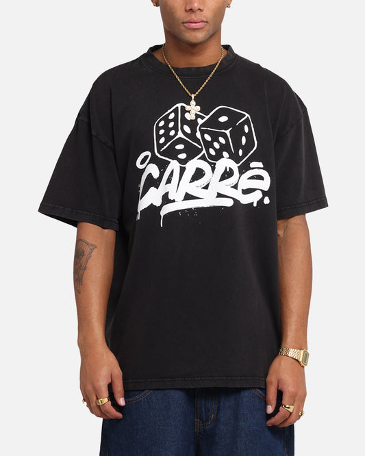 Carre Players Choice T-Shirt Black Acidwash