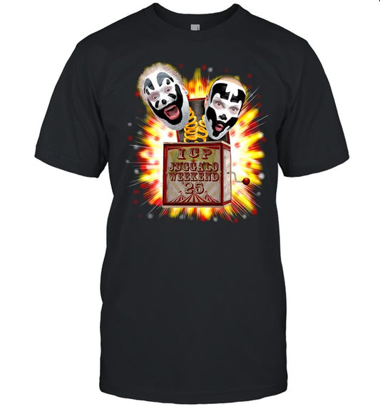 Insane Clown Posse Jack In The Box Black T-Shirt