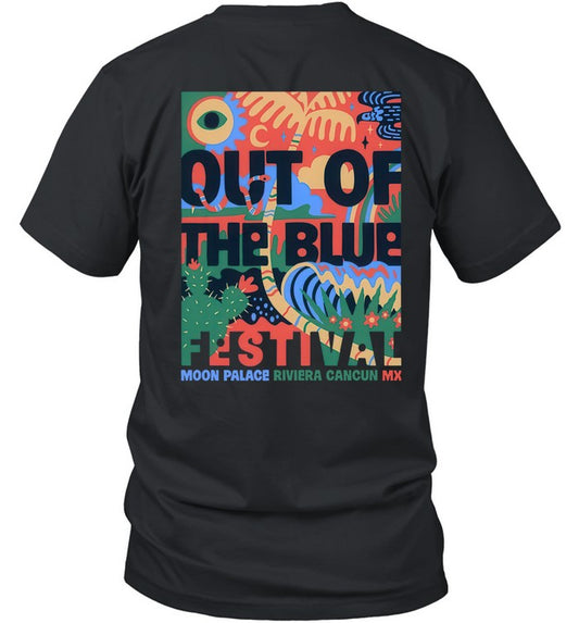 Out Of The Blue Festival Cancún MX 2025 Unisex Hoodie