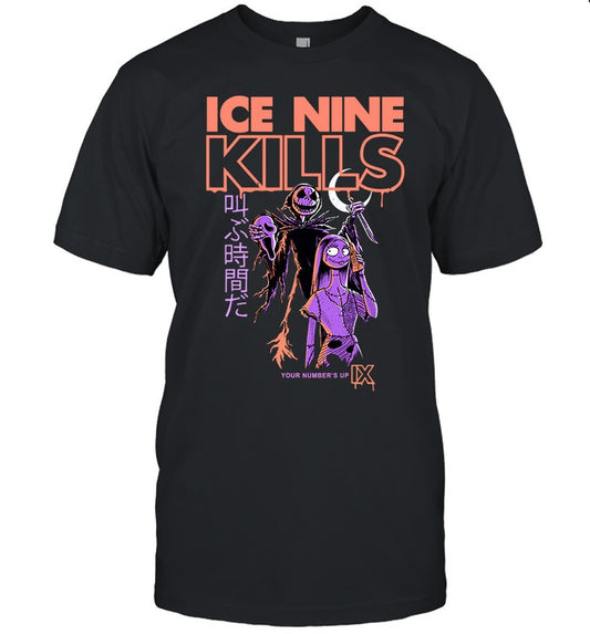 ICE Nine Kills Sally Scary More Scream Black T Shirt