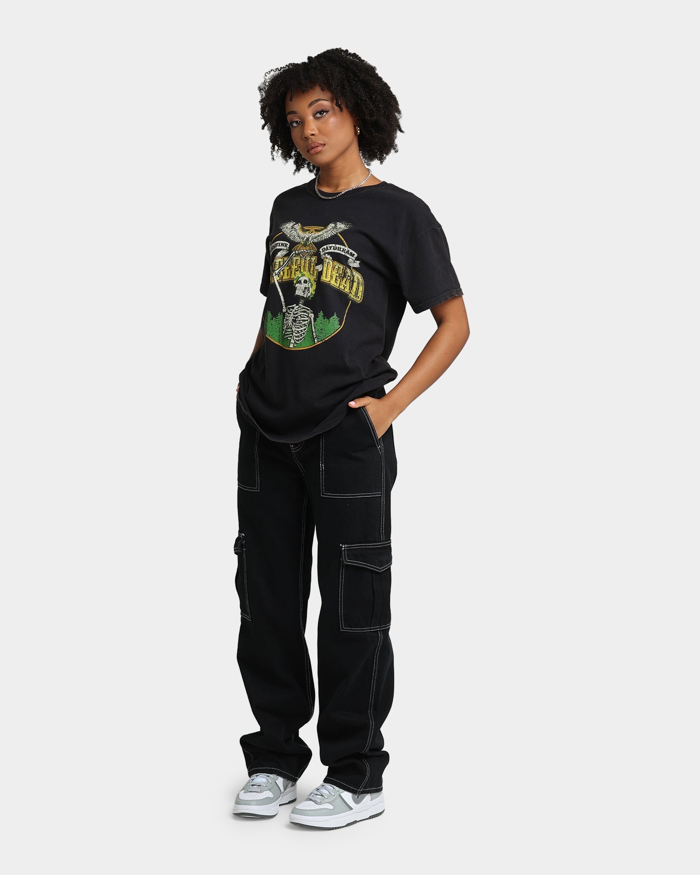 Grateful Dead Sunshine Daydream T-Shirt Black Style001