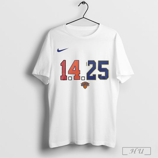 1 4 25 New York Knicks Basketball T Shirt