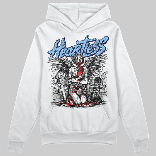 University Blue Collection DopeSkill Hoodie Sweatshirt Heartless Graphic