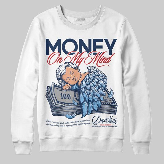 Summit White Navy 4s DopeSkill Sweatshirt MOMM Graphic