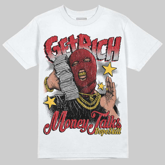 Ferrari 14s DopeSkill T-Shirt Get Rich Graphic