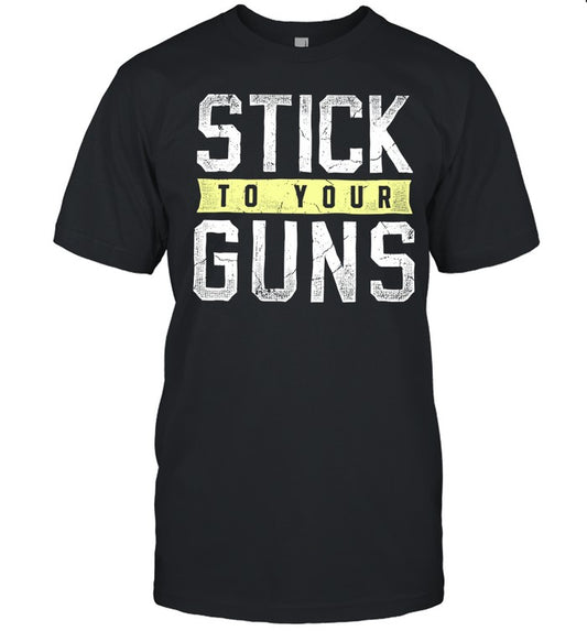 Stick To Your Guns Proud To Be Nobody Black T-Shirt