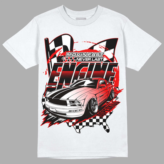 Cherry 12s DopeSkill T-Shirt ENGINE Tshirt Graphic Style001
