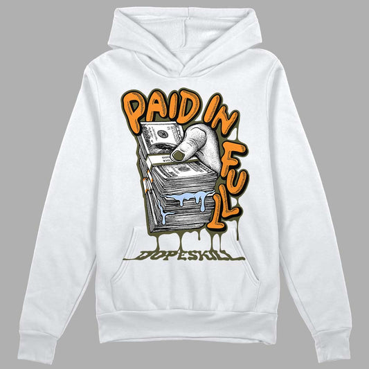 Olive 5s DopeSkill Hoodie Sweatshirt Paid In Full Graphic