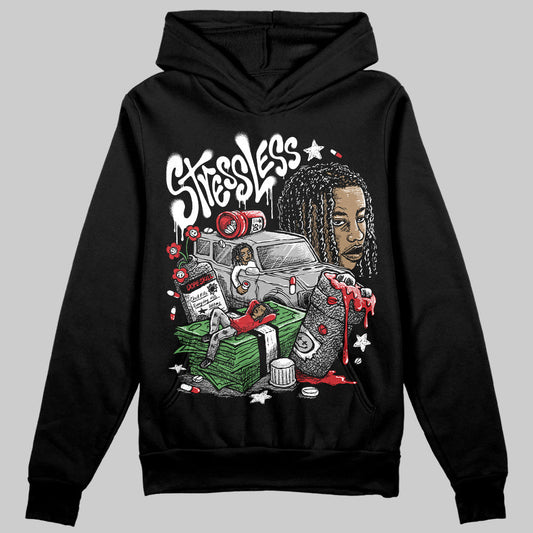 Black Cement 3s DopeSkill Hoodie Sweatshirt Stressless Graphic