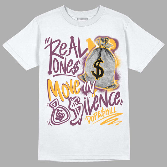 Brotherhood 1s High OG DopeSkill T-Shirt Real Ones Move In Silence Graphic