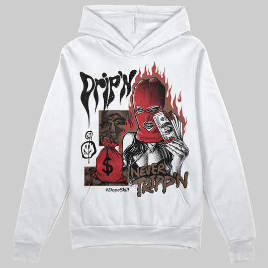 Olive 9s DopeSkill Hoodie Sweatshirt Drip'n Never Tripp'n Graphic