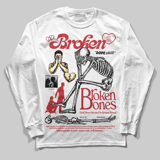Ferrari 14s DopeSkill Long Sleeve T-Shirt Broken Bones Graphic