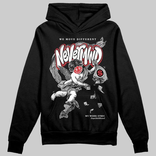 Black Cement 3s DopeSkill Hoodie Sweatshirt Nevermind Graphic Style001