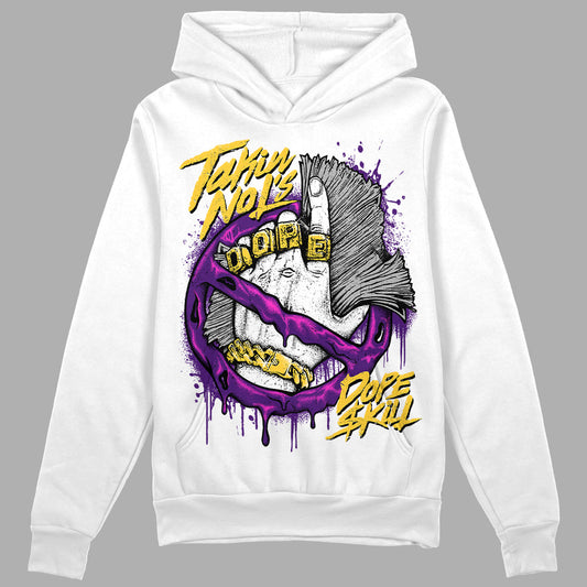 Field Purple 12s DopeSkill Hoodie Sweatshirt Takin No L's Graphic
