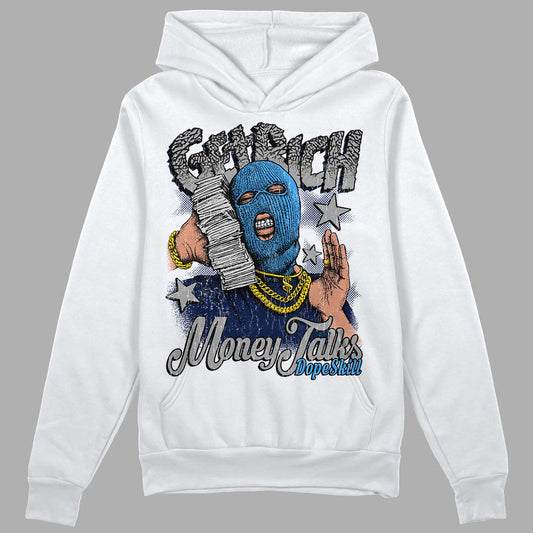 Midnight Navy 3s DopeSkill Hoodie Sweatshirt Get Rich Graphic