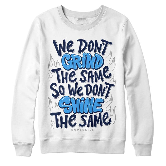 AJ Spizike White Obsidian DopeSkill Sweatshirt Grind Shine Graphic