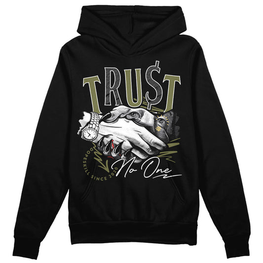 Craft Olive 4s DopeSkill Hoodie Sweatshirt Trust No One Graphic Style001