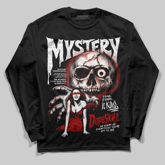Black Toe Reimagined 1s DopeSkill Long Sleeve T-Shirt Mystery Ghostly Grasp Graphic Style001