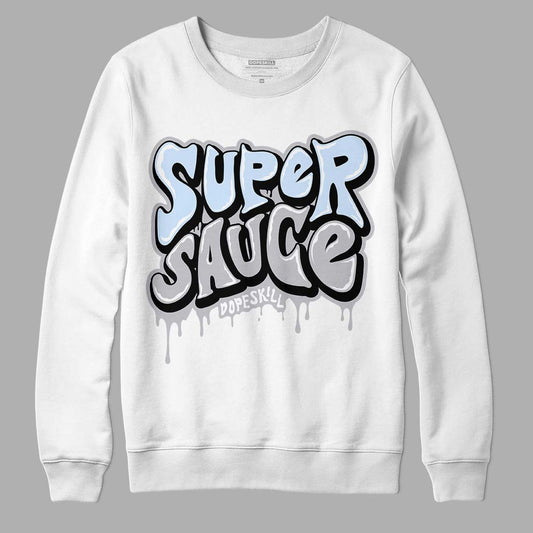 Cement Grey 11s DopeSkill Sweatshirt Super Sauce Graphic Style001