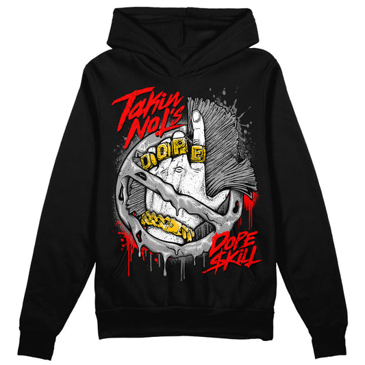 85 Black White 1s DopeSkill Hoodie Sweatshirt Takin No L's Graphic Style001