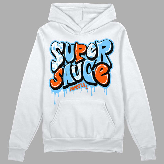 Dunk Low Futura University Blue DopeSkill Hoodie Sweatshirt Super Sauce Graphic