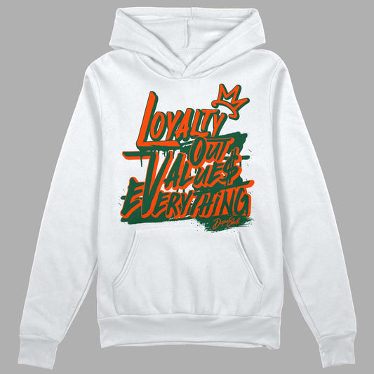 Dunk Low Team Dark Green Orange DopeSkill Hoodie Sweatshirt LOVE Graphic