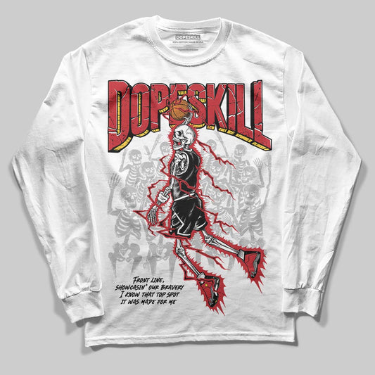 Ferrari 14s DopeSkill Long Sleeve T-Shirt Thunder Dunk Graphic