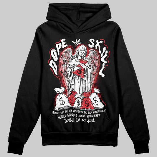 Bred Velvet 11s DopeSkill Hoodie Sweatshirt Angels Graphic