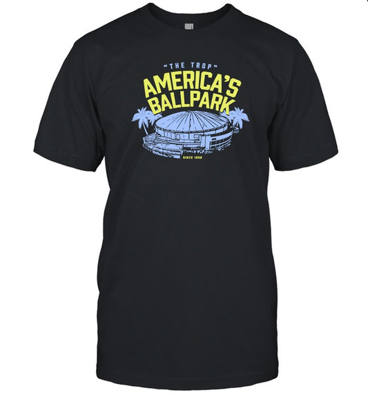In The Clutch The Trop St. Petersburg, FL Black T Shirt