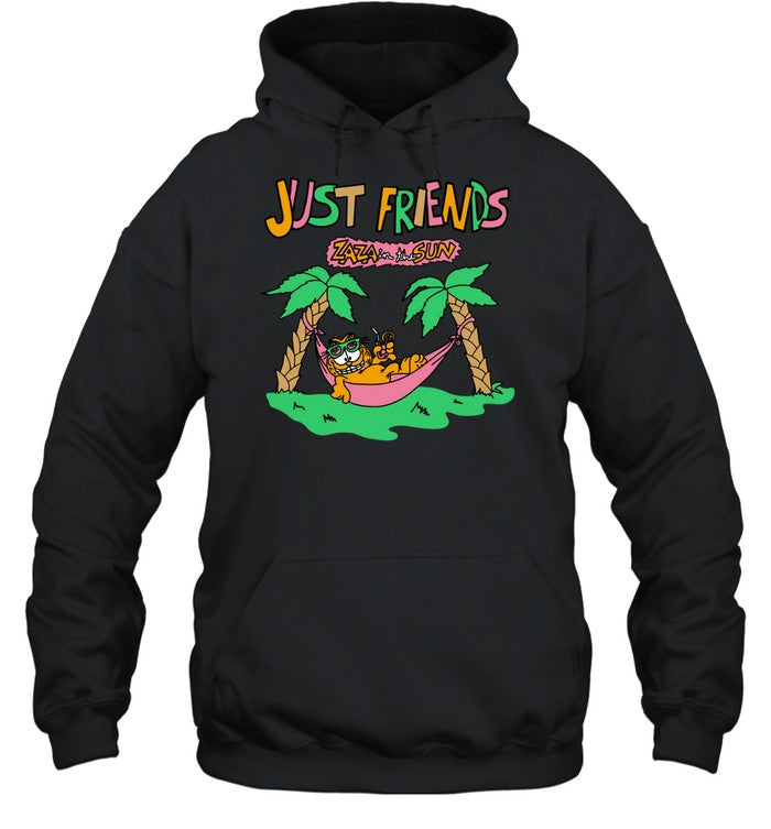 Just Friends Garf Zaza In The Sun Unisex Hoodie