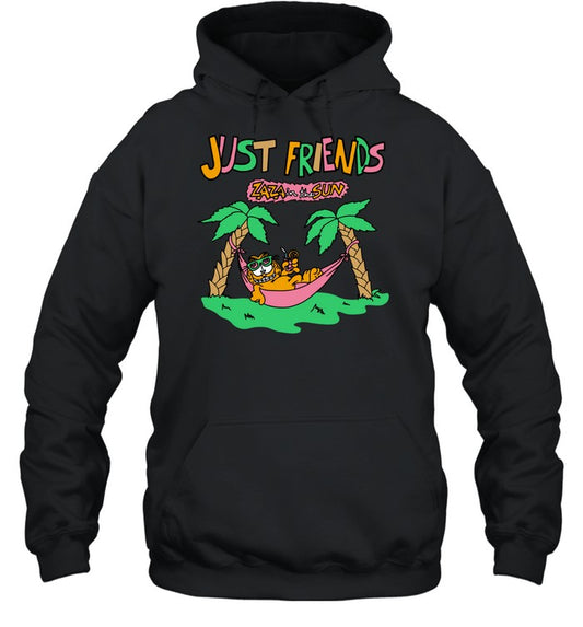 Just Friends Garf Zaza In The Sun Unisex Hoodie