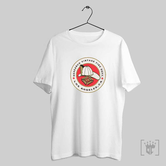 2025 Fire Relief Research Vintage Fire Dept T Shirt