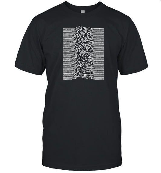 New Order Unknown Pleasures Black T Shirt