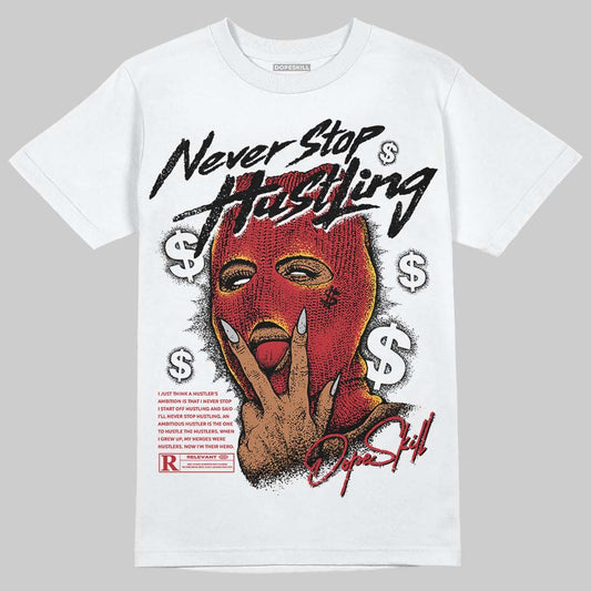 Ferrari 14s DopeSkill T-Shirt Never Stop Hustling Graphic