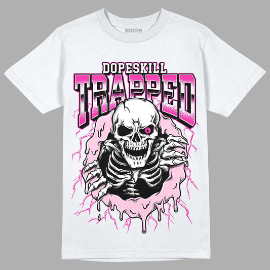 Triple Pink Dunk Low DopeSkill T-Shirt Trapped Halloween Graphic
