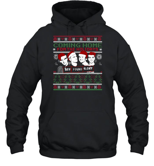 New Found Glory Band Ugly Holiday Pullover Unisex Hoodie