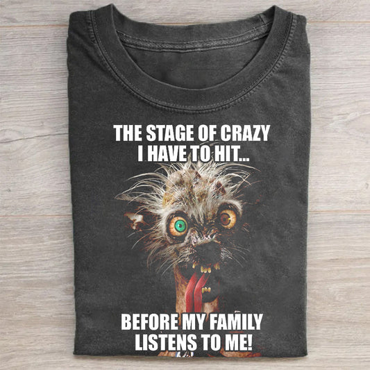 Vintage Funny Dog Unisex T-shirt