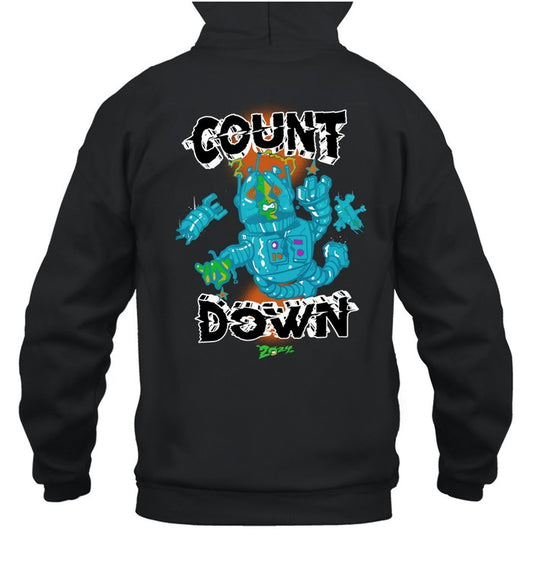 Insomniac Countdown Disguised Unisex Hoodie