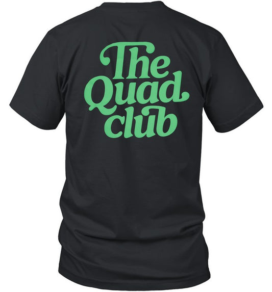 Quadrant Black The Quad Club Art Shirt