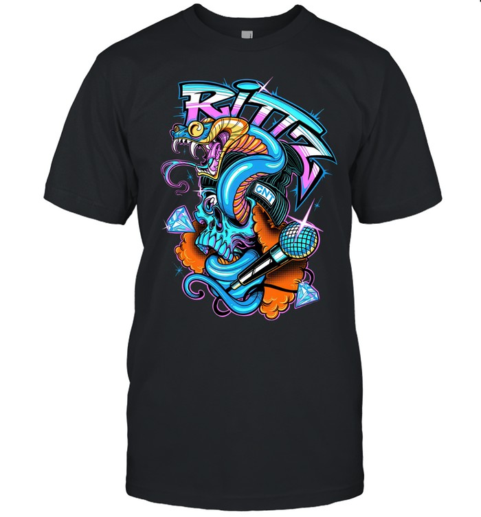 Rittz Snake Black T Shirt