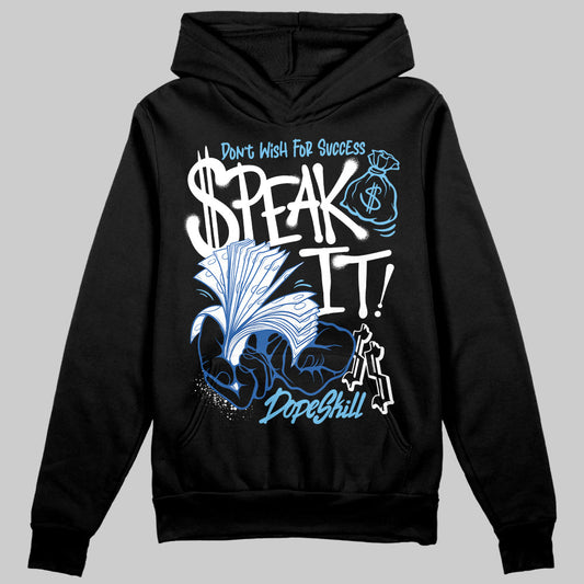 Blueberry 12s DopeSkill Hoodie Sweatshirt Speak It Graphic Style001