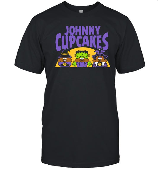 Johnny Cupcakes Buddies Black T Shirt