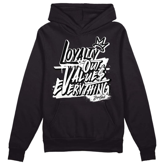 85 Black White 1s DopeSkill Hoodie Sweatshirt LOVE Graphic Style001